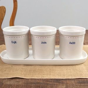 Rae Dunn Utencil Holder
